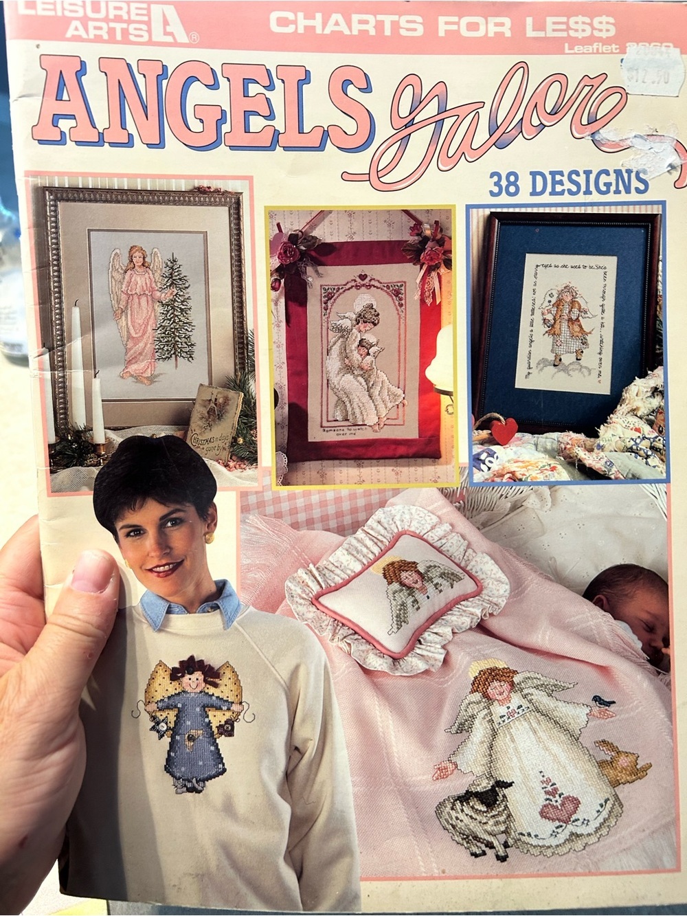4/$50 cross stitch angel patterns leisure arts